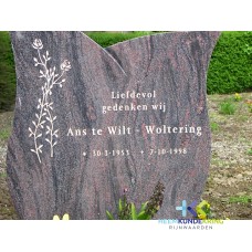 Grafstenen kerkhof Herwen Coll. HKR (317) A.te Wilt-Woltering